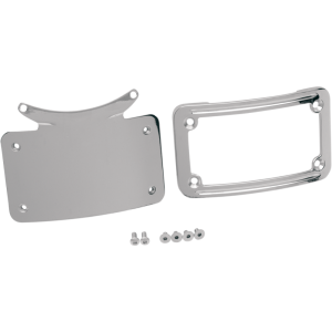 91-17 FLHT CURVED LIC PLATE FRAME EA PN 3162