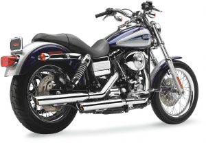 91-17 FXD 3" SL-CUT SO CHROME*2