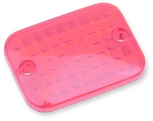 REPLC MINI RECTANGULAR RED LENS (EA)