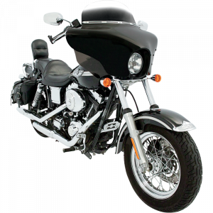 BATWING FAIRING WIND DEFLECTORS BLACK (PR)